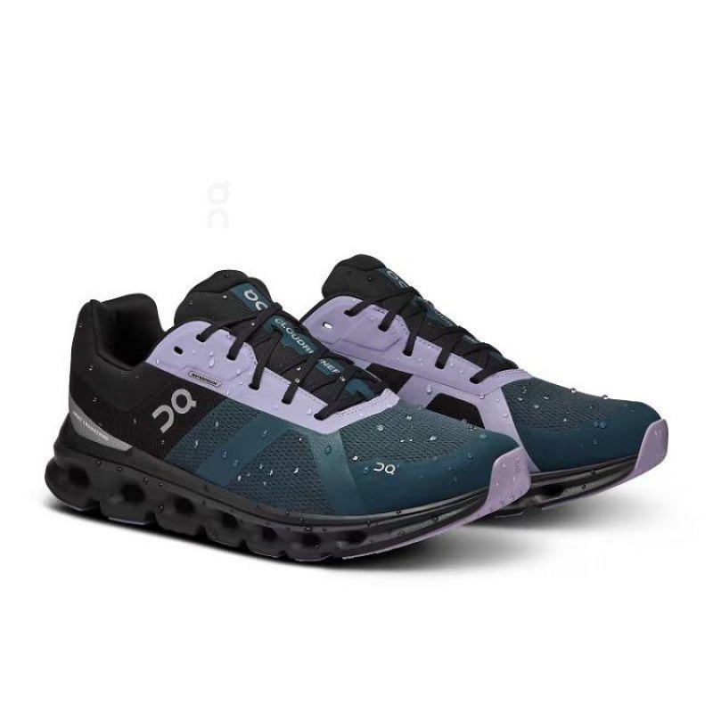 Green Men On Cloud Cloudrunner Waterproof Road Running Shoes | IE_ON9107