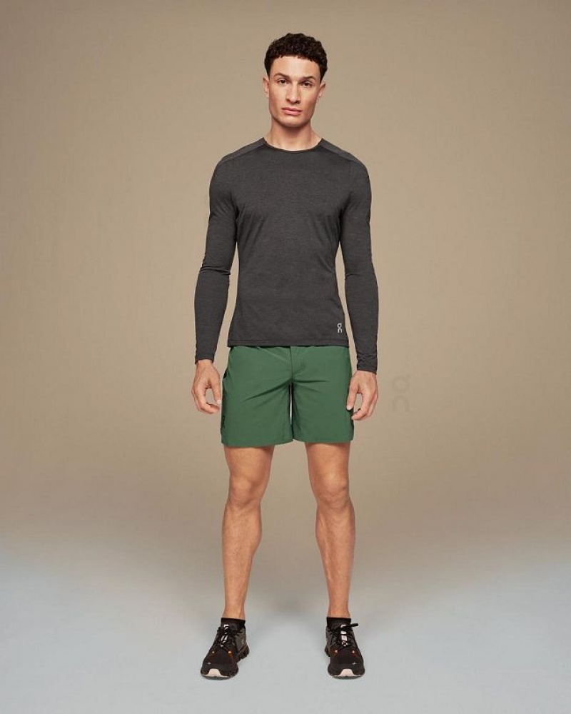 Green Men On Cloud Lightweight Shorts | IE_ON9022