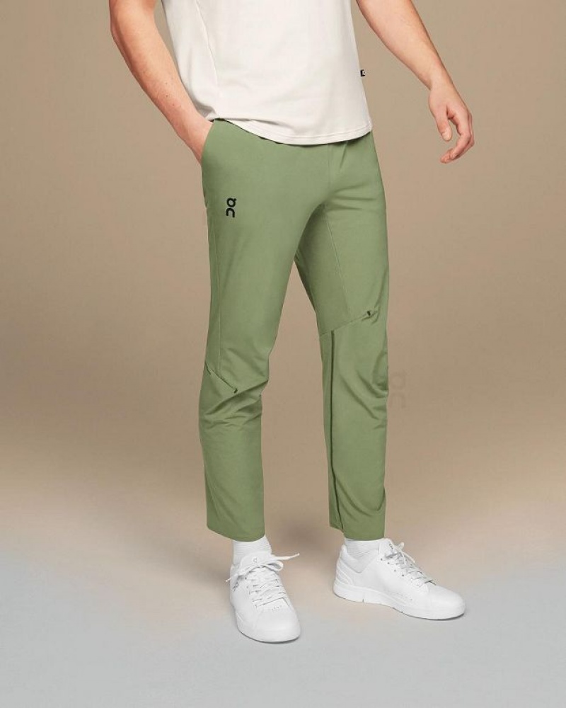 Green Men On Cloud Movement Pants | IE_ON8661