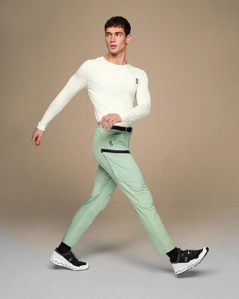 Green Men On Cloud Trek Pants | IE_ON8146