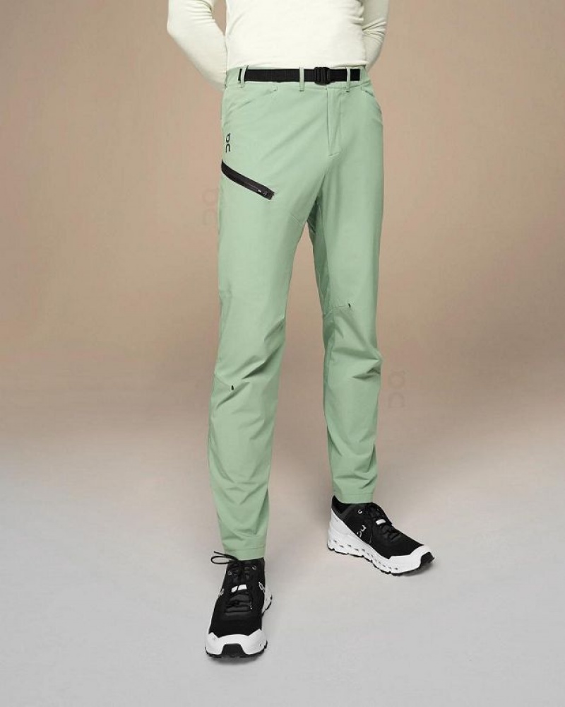 Green Men On Cloud Trek Pants | IE_ON8146