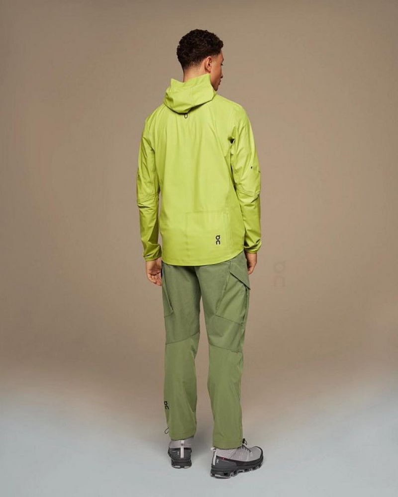 Green Men On Cloud Waterproof Anorak Jackets | IE_ON8928