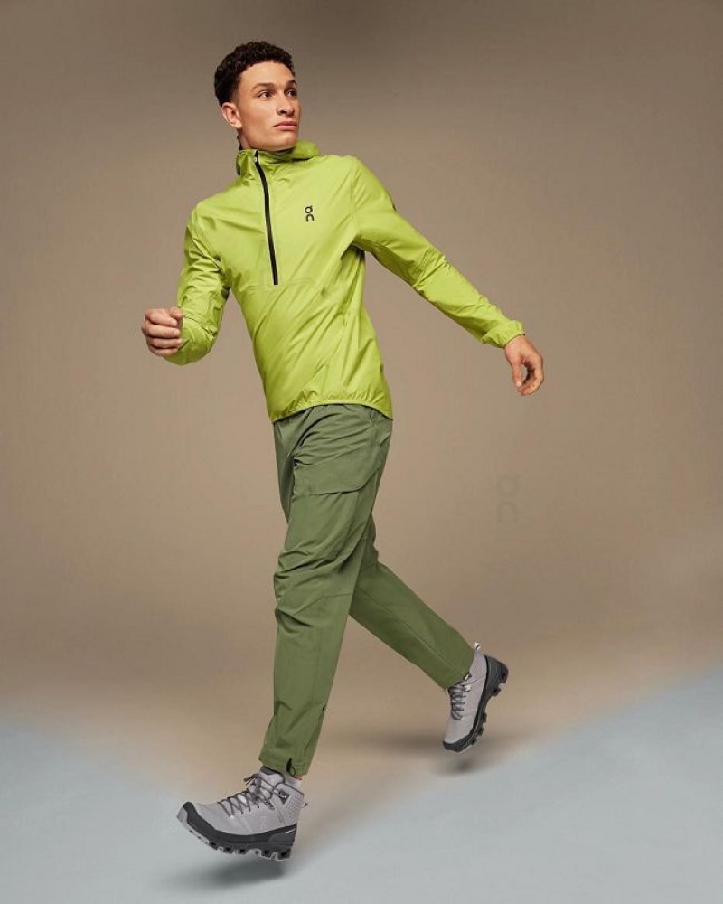 Green Men On Cloud Waterproof Anorak Jackets | IE_ON8928