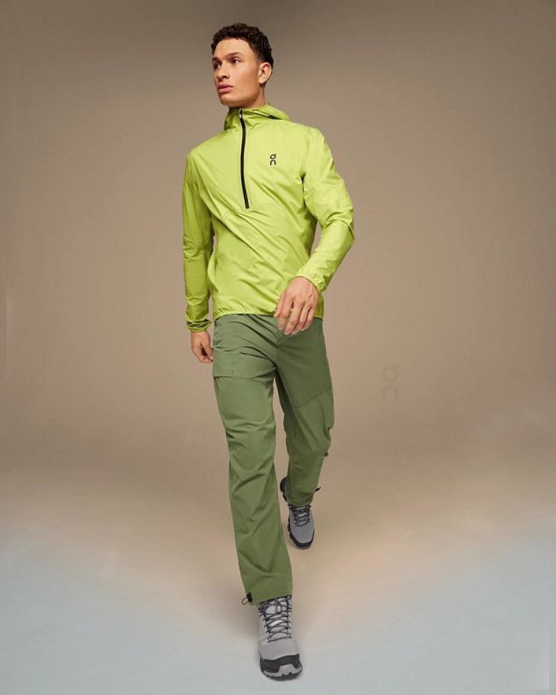 Green Men On Cloud Waterproof Anorak Jackets | IE_ON8928