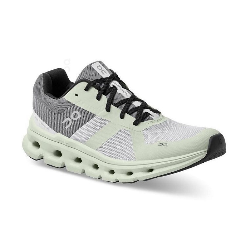 Green Women On Cloud Cloudrunner Road Running Shoes | IE_ON8109