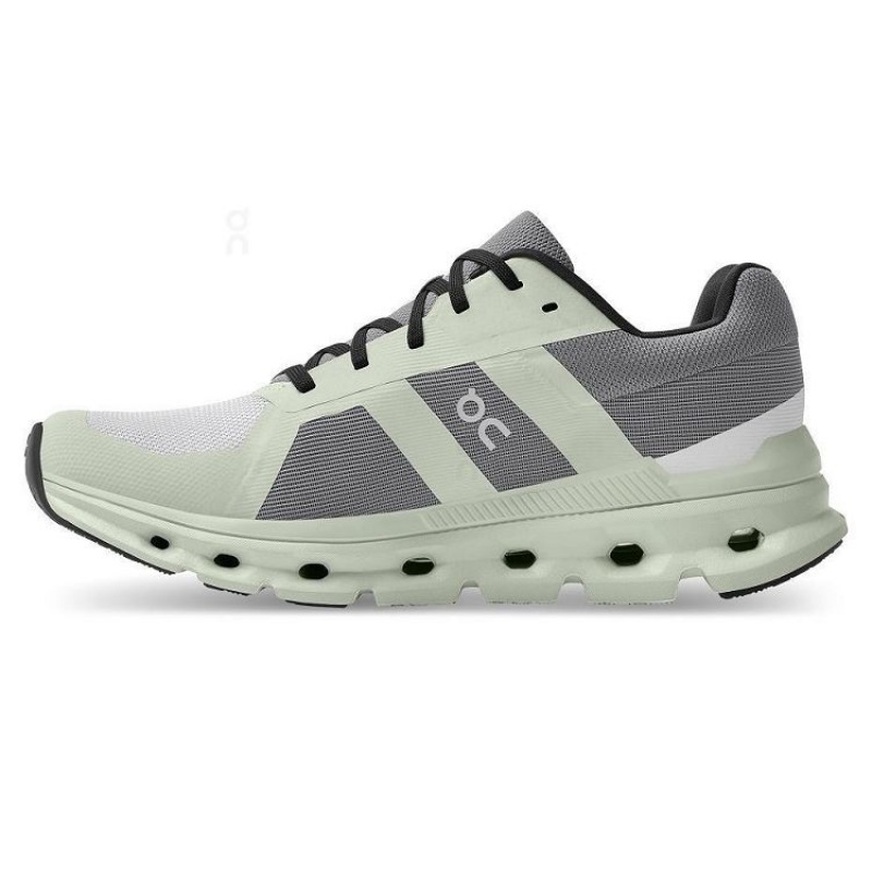 Green Women On Cloud Cloudrunner Road Running Shoes | IE_ON8109