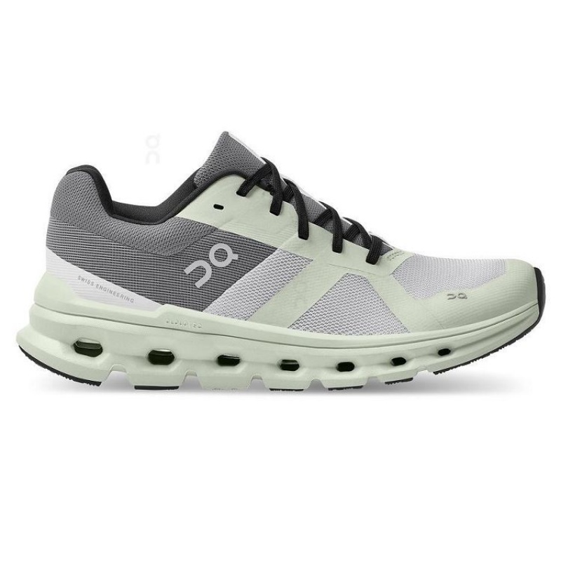 Green Women On Cloud Cloudrunner Road Running Shoes | IE_ON8109