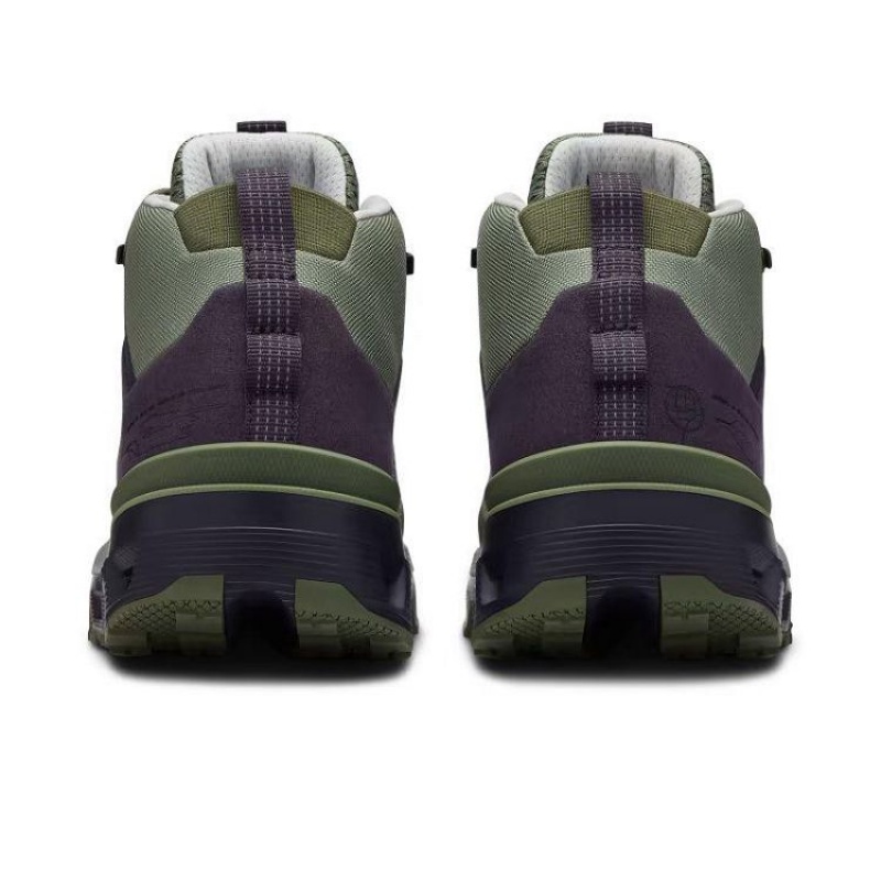 Green Women On Cloud Cloudtrax Hiking Boots | IE_ON8557