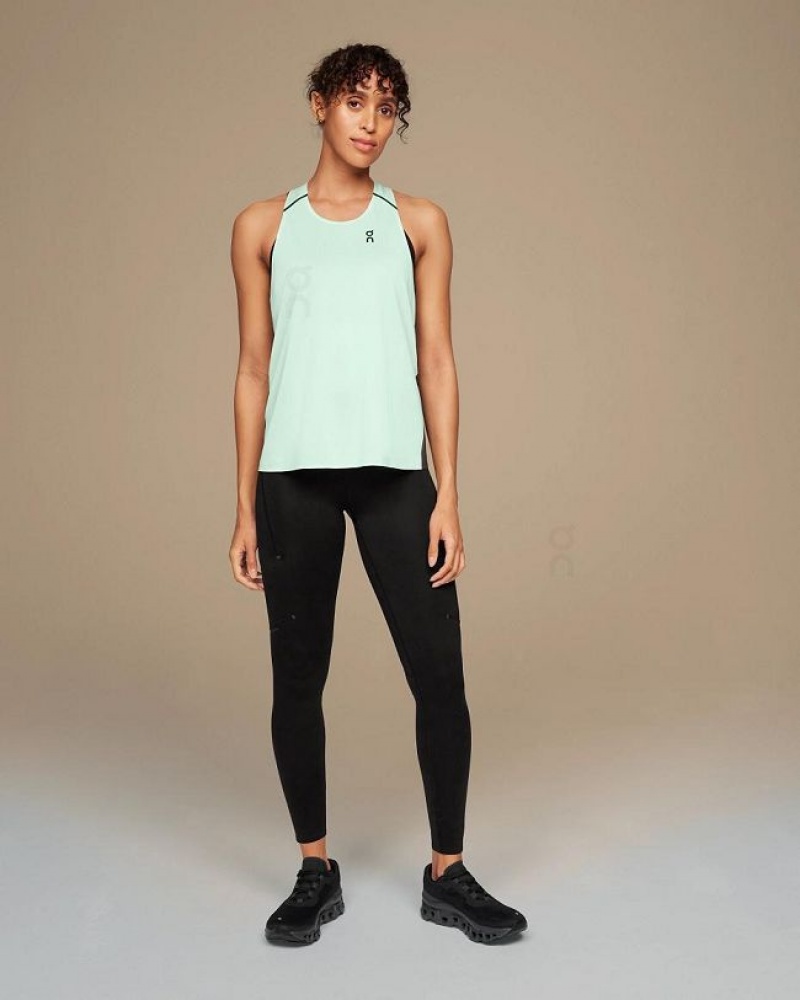 Green Women On Cloud Tank-T Tank | IE_ON8369