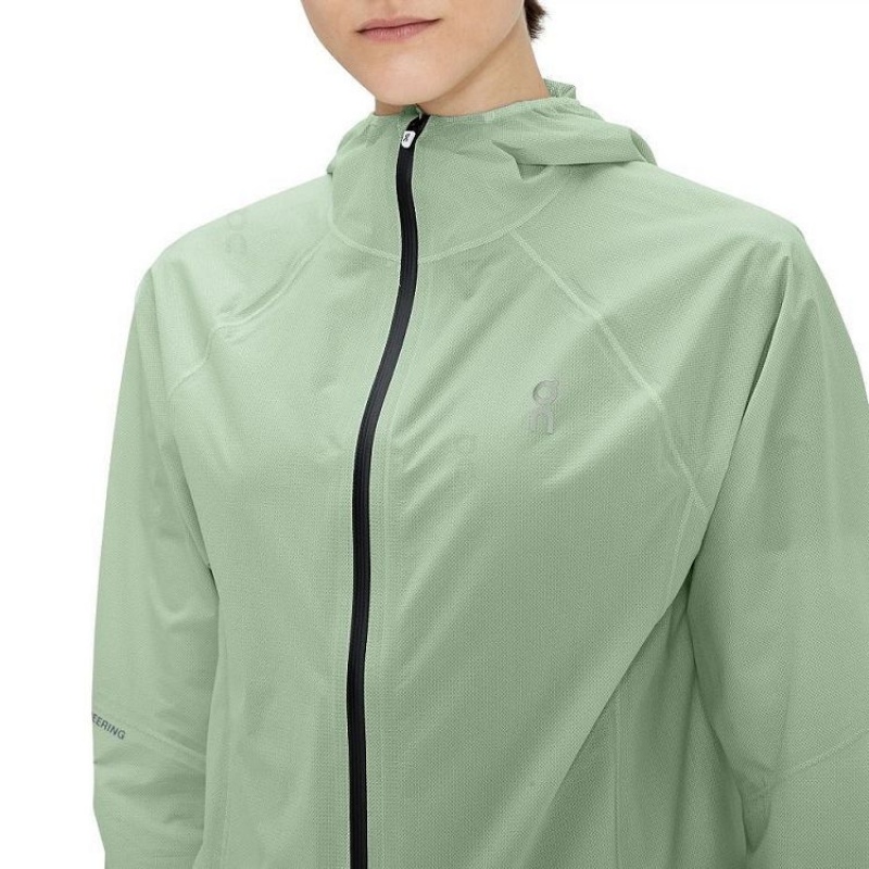 Green Women On Cloud Ultra Jackets | IE_ON8110