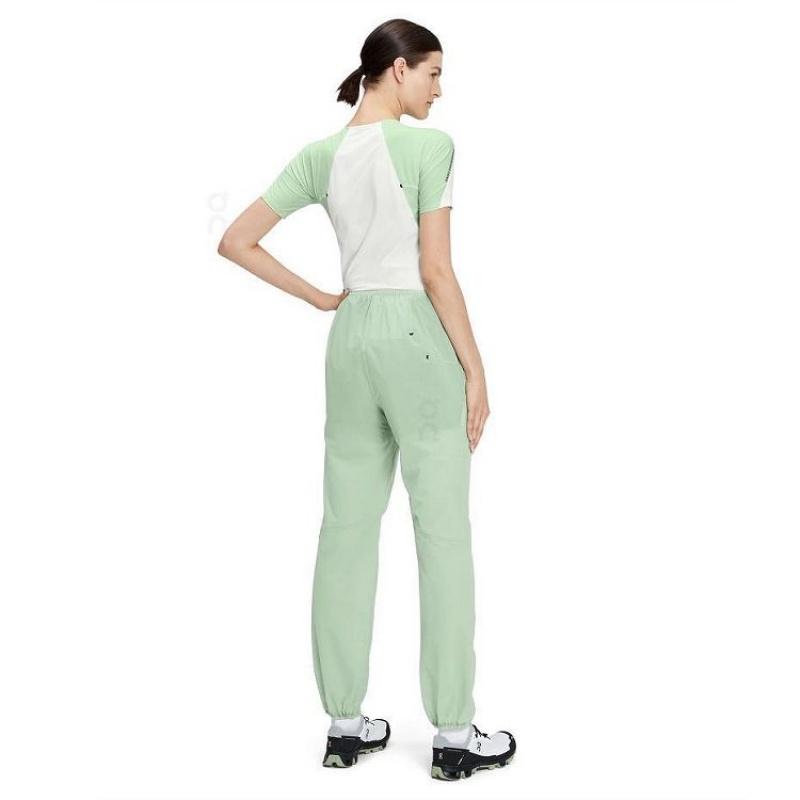 Green Women On Cloud Ultra Pants | IE_ON8406