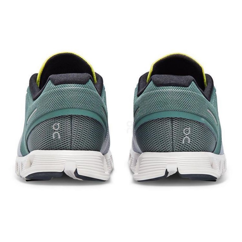 Green / Grey Men On Cloud Cloud 5 Sneakers | IE_ON8607