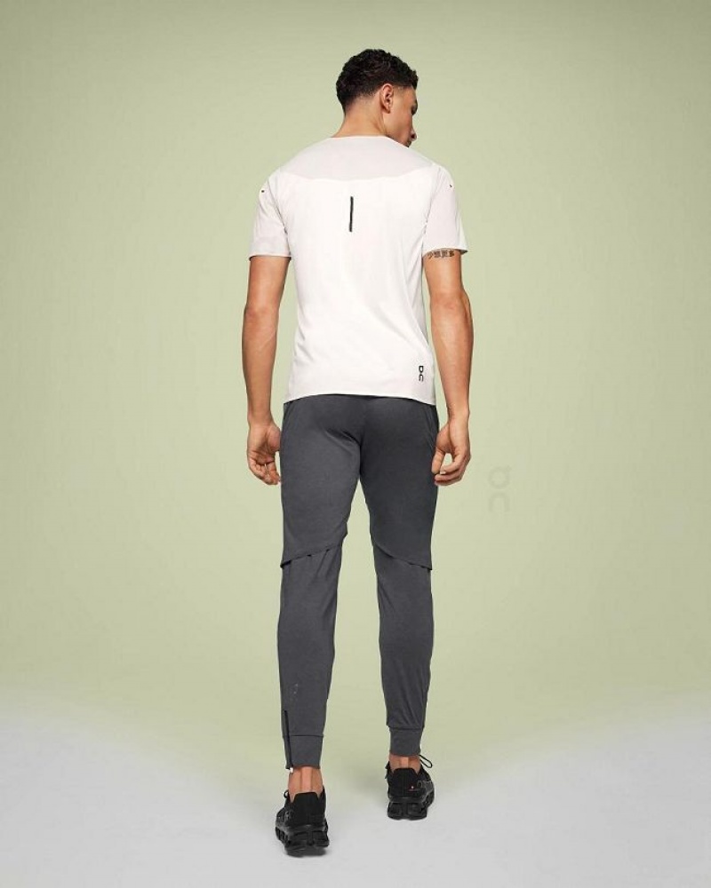 Green / Grey Men On Cloud Running Pants | IE_ON8922