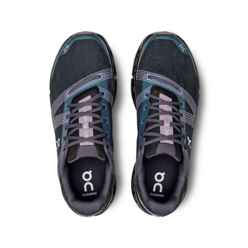 Green / Purple Men On Cloud Cloudgo Road Running Shoes | IE_ON8111