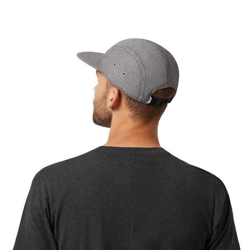 Grey Men On Cloud 5 Panel Caps | IE_ON8078