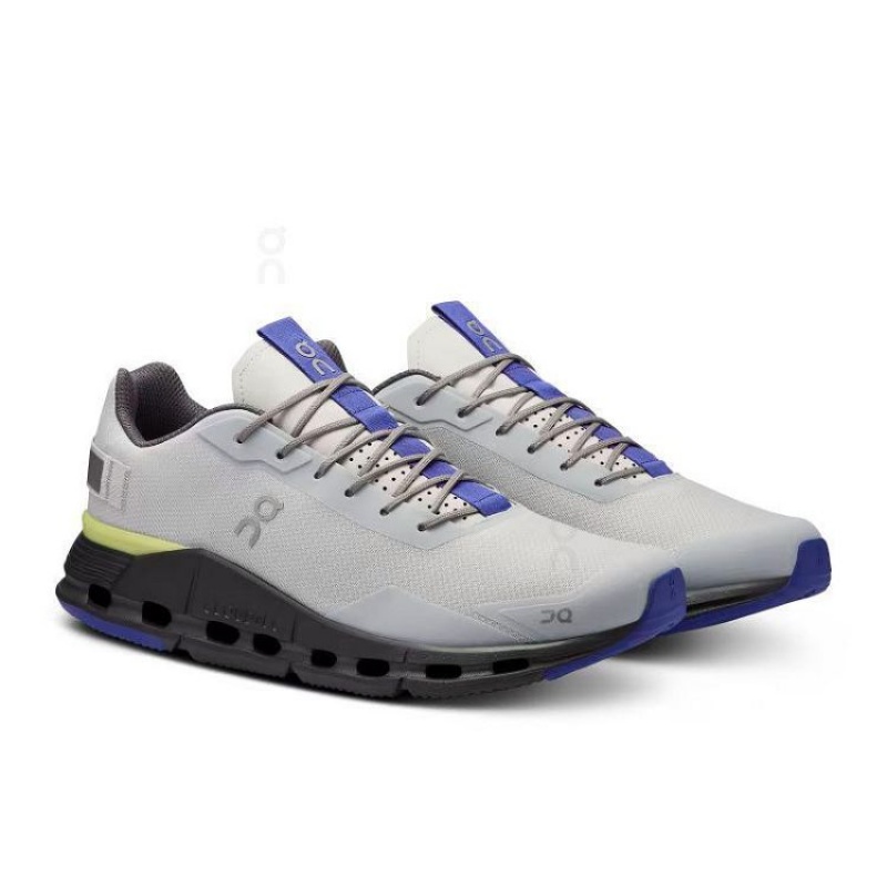 Grey Men On Cloud Cloudnova Form Sneakers | IE_ON1182