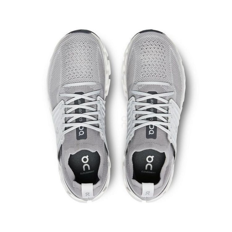 Grey Men On Cloud Cloudswift 3 Road Running Shoes | IE_ON9150