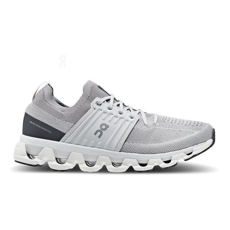 Grey Men On Cloud Cloudswift 3 Road Running Shoes | IE_ON9150