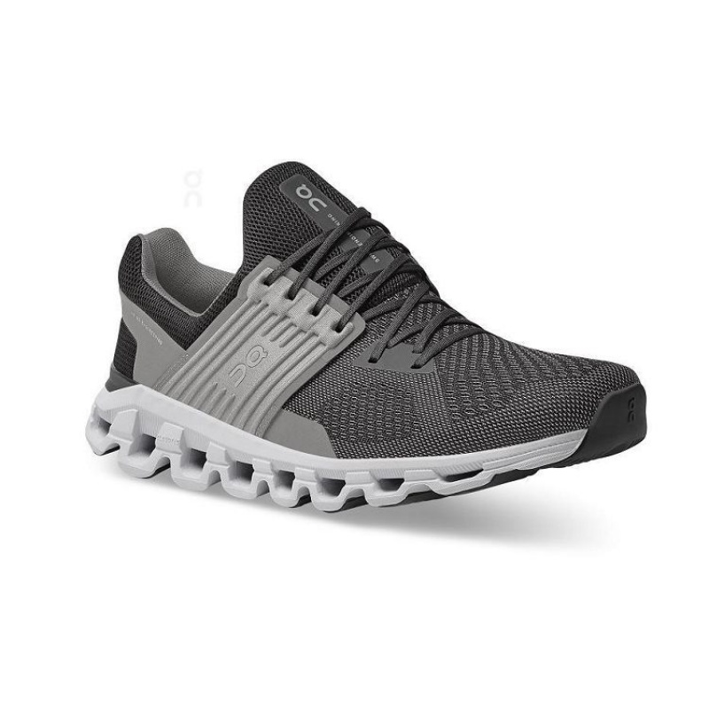 Grey Men On Cloud Cloudswift Road Running Shoes | IE_ON8841