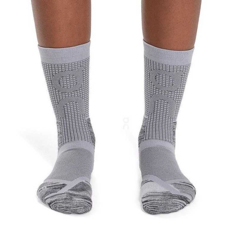 Grey Men On Cloud Explorer Merino Socks | IE_ON9163