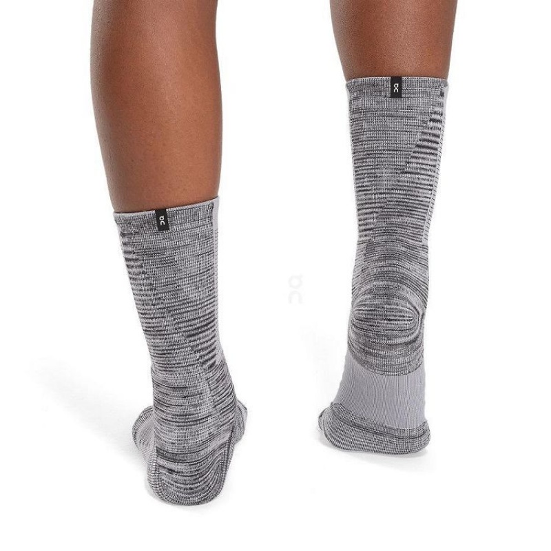 Grey Men On Cloud Explorer Merino Socks | IE_ON9163