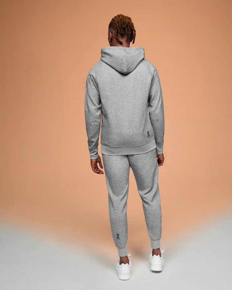 Grey Men On Cloud Hoodie | IE_ON8677