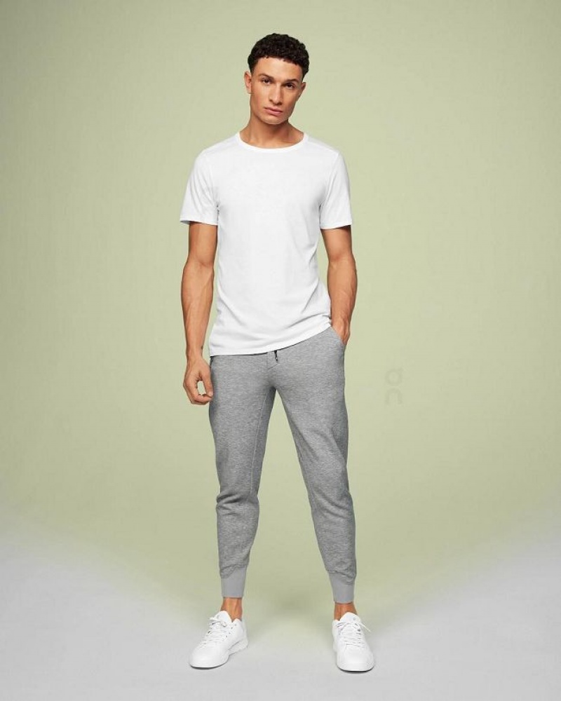 Grey Men On Cloud Sweat Pants | IE_ON8426