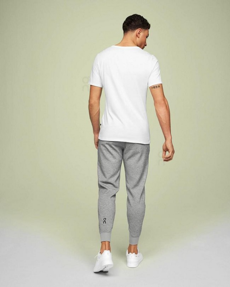 Grey Men On Cloud Sweat Pants | IE_ON8426