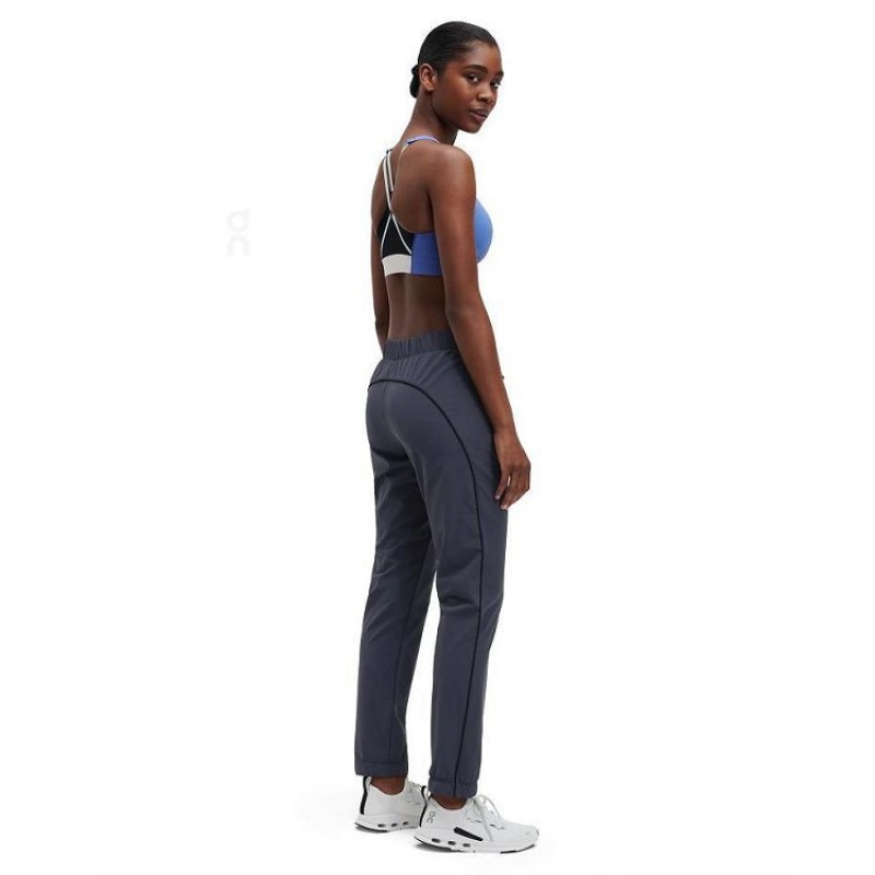 Grey Women On Cloud Active Pants | IE_ON8895