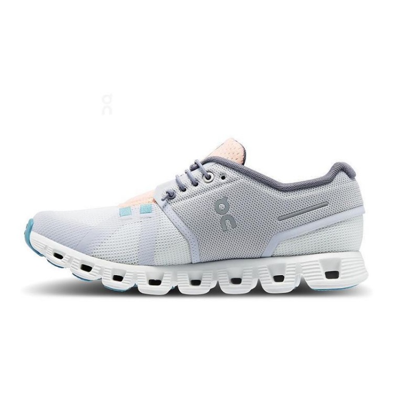 Grey Women On Cloud Cloud 5 Push Sneakers | IE_ON8659