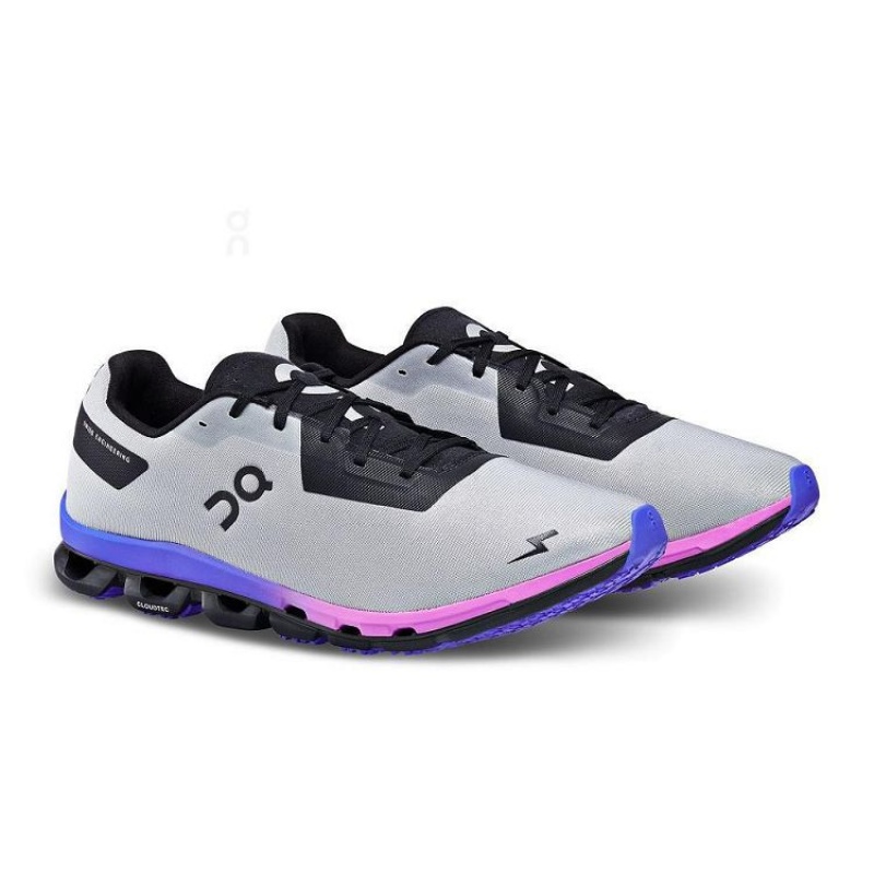 Grey Women On Cloud Cloudflash Sensa Road Running Shoes | IE_ON8075