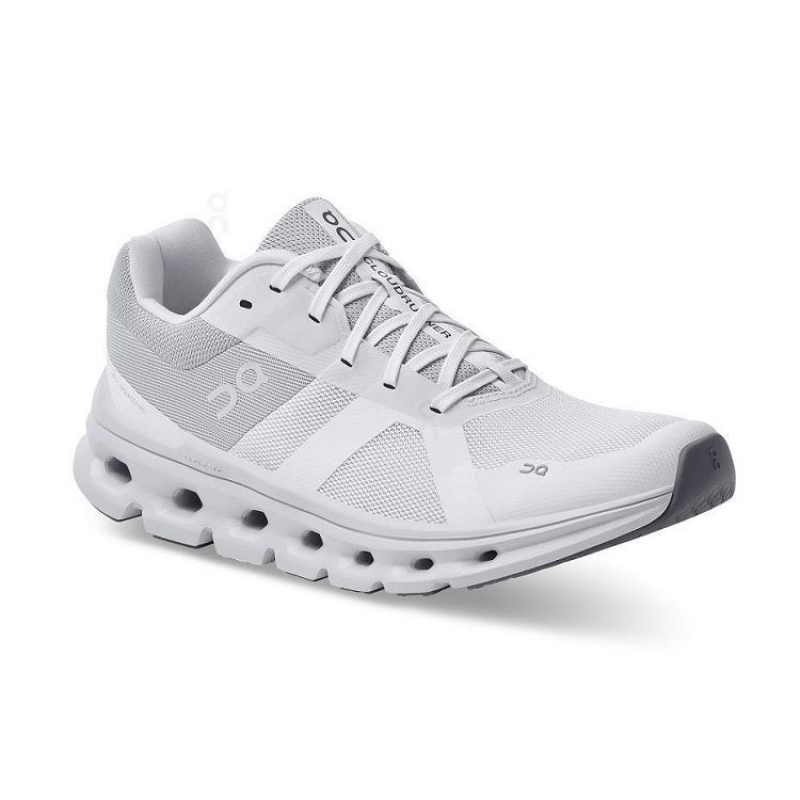 Grey Women On Cloud Cloudrunner Wide Road Running Shoes | IE_ON8752