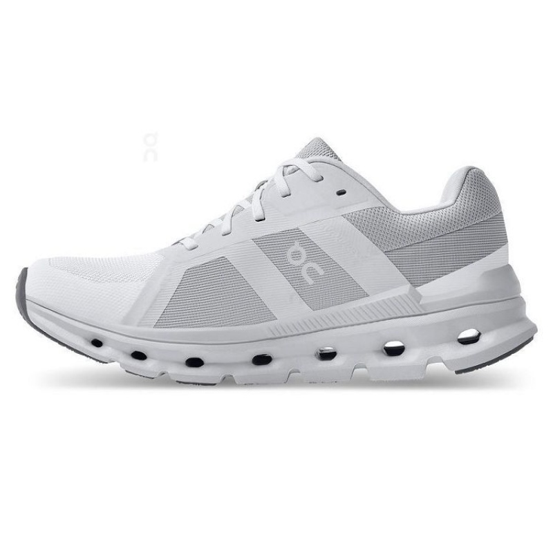 Grey Women On Cloud Cloudrunner Wide Road Running Shoes | IE_ON8752