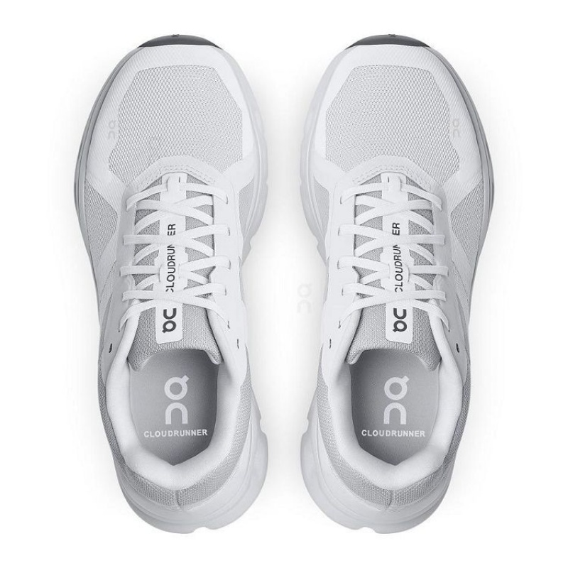 Grey Women On Cloud Cloudrunner Wide Road Running Shoes | IE_ON8752