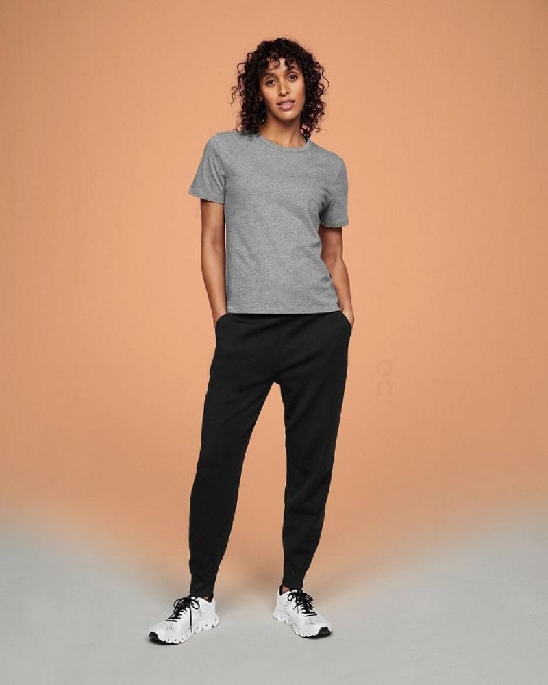 Grey Women On Cloud On-T T-shirts | IE_ON8679