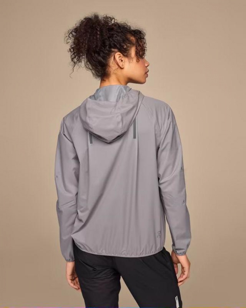 Grey Women On Cloud Ultra Jackets | IE_ON8823