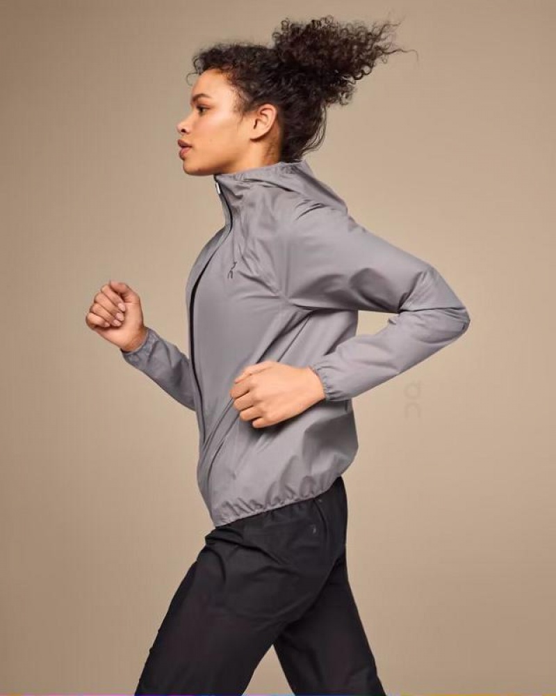 Grey Women On Cloud Ultra Jackets | IE_ON8823