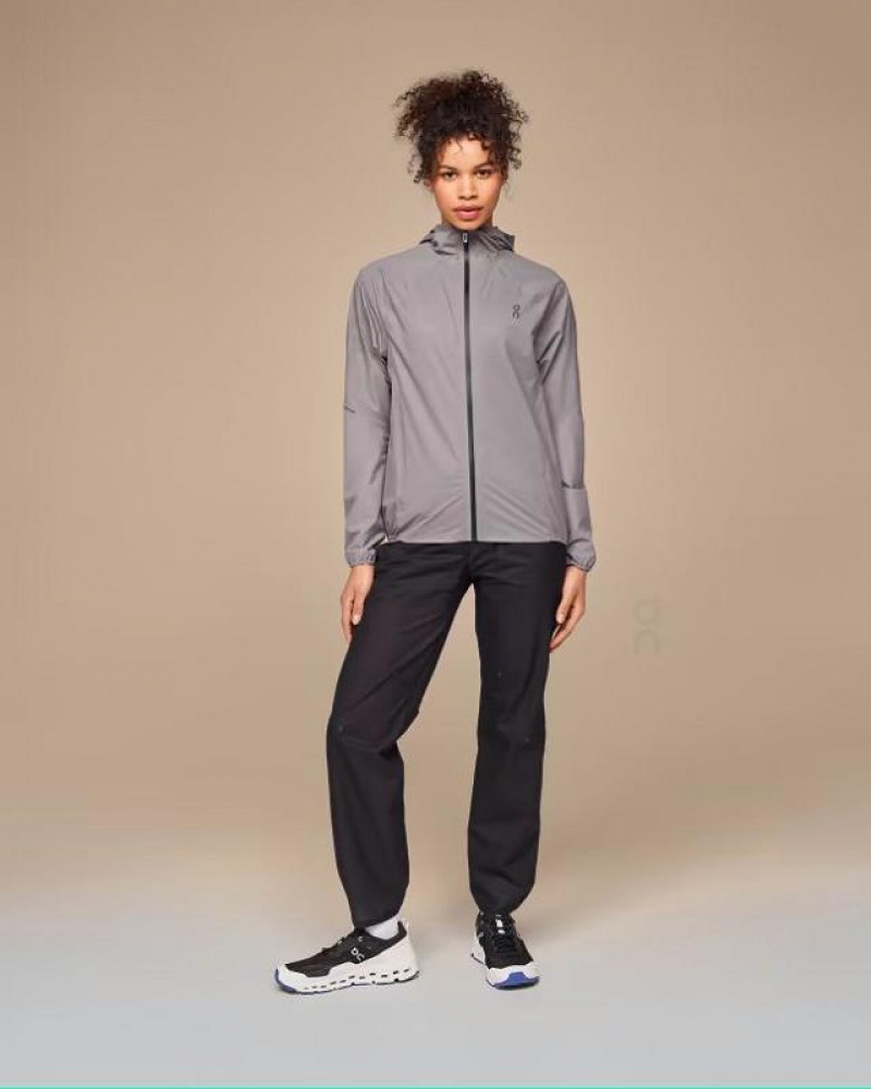 Grey Women On Cloud Ultra Jackets | IE_ON8823