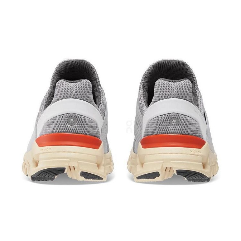 Grey / Beige Women On Cloud Cloudswift Road Running Shoes | IE_ON9096