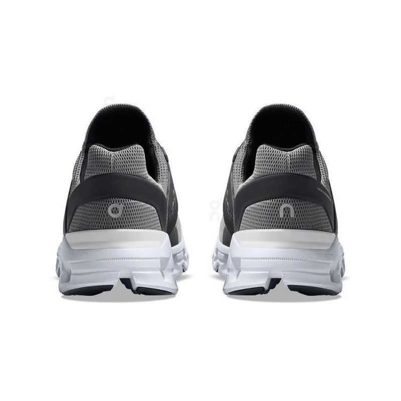 Grey / Black Men On Cloud Cloudswift Road Running Shoes | IE_ON8647