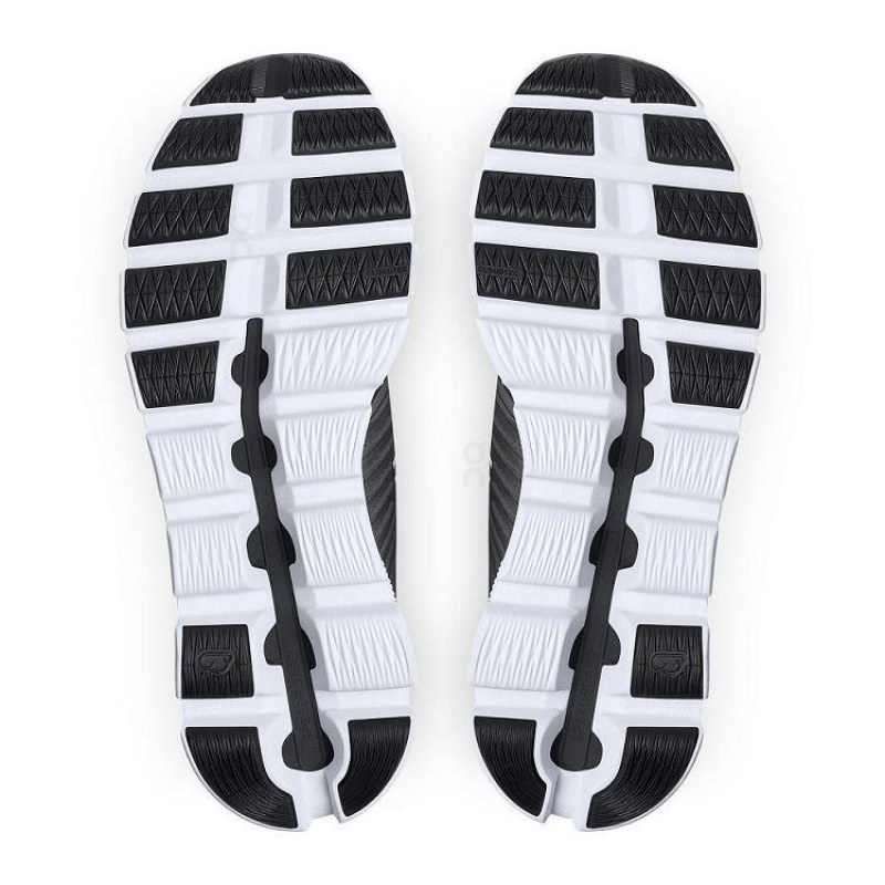 Grey / Black Men On Cloud Cloudswift Road Running Shoes | IE_ON8647