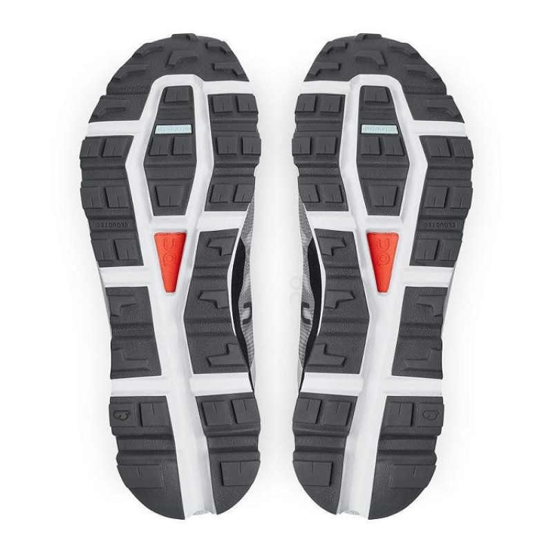 Grey / Black Men On Cloud Cloudvista Trail Running Shoes | IE_ON8950