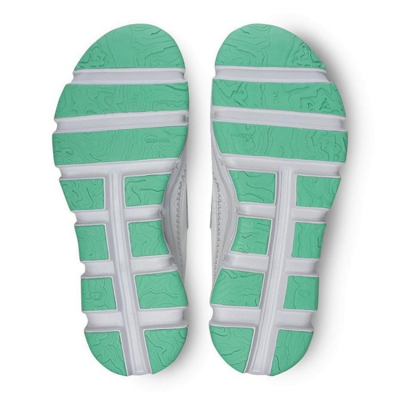 Grey / Green Women On Cloud Cloudaway Sneakers | IE_ON8448