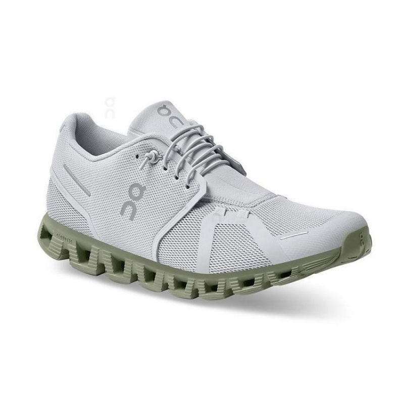 Grey / Olive Men On Cloud Cloud 5 Sneakers | IE_ON8355