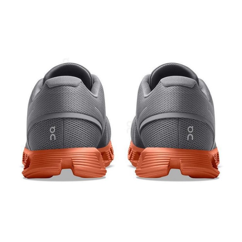 Grey / Orange Men On Cloud Cloud 5 Sneakers | IE_ON8142