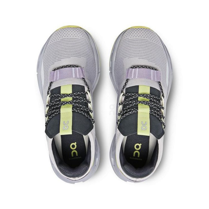 Grey / Purple Women On Cloud Cloudnova Sneakers | IE_ON8845