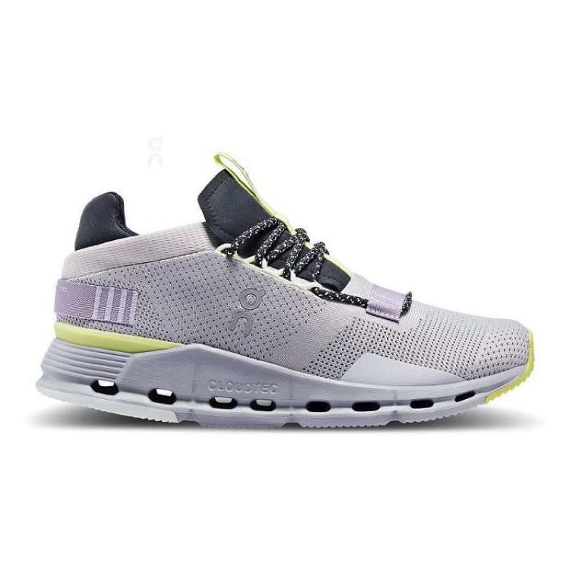 Grey / Purple Women On Cloud Cloudnova Sneakers | IE_ON8845