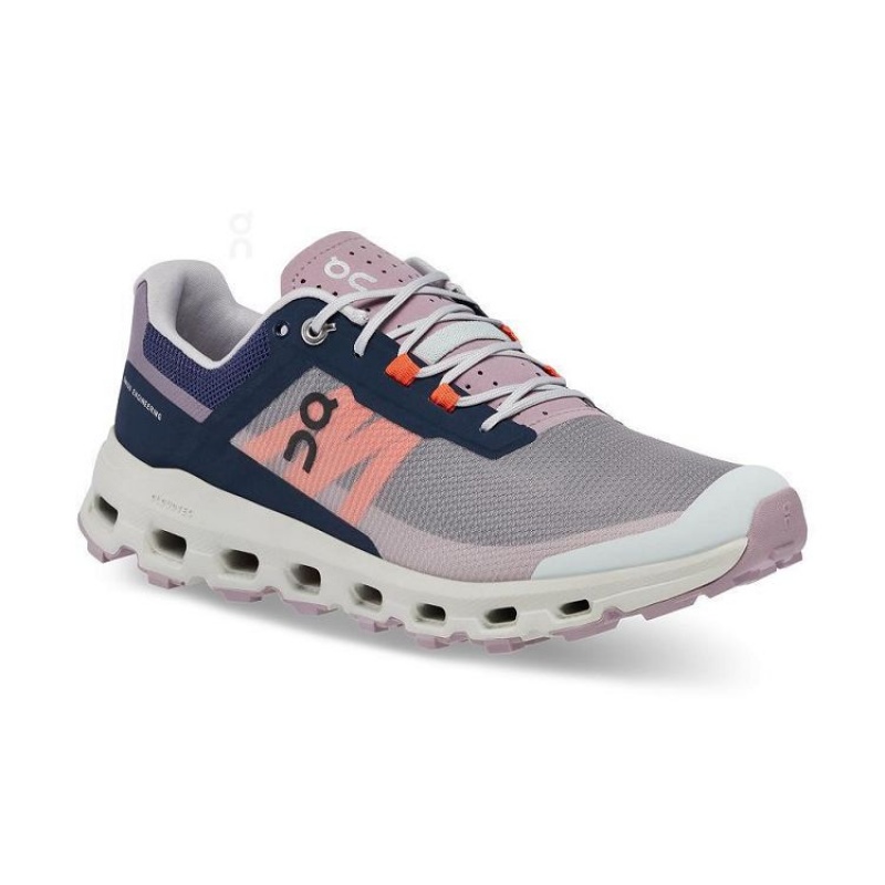 Grey / Purple Women On Cloud Cloudvista Hiking Shoes | IE_ON8983