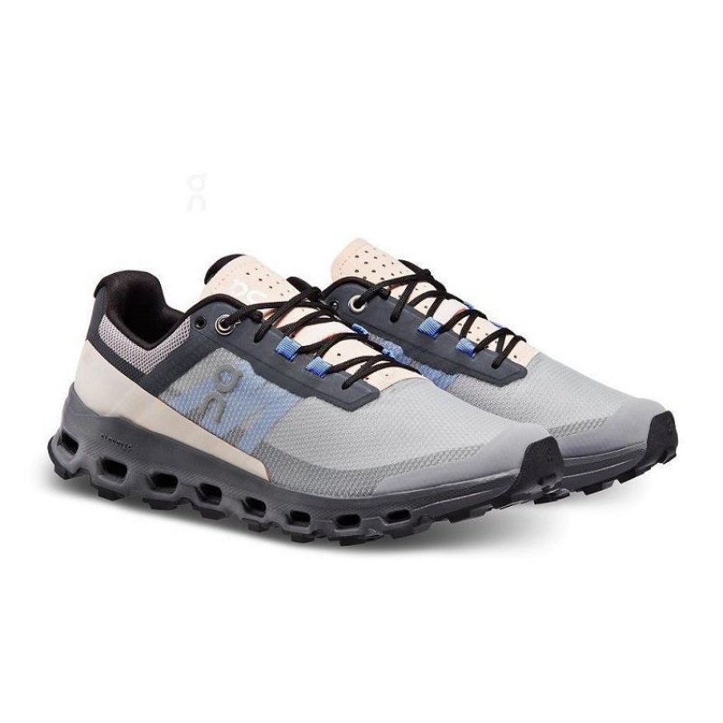 Grey / Rose Women On Cloud Cloudvista Hiking Shoes | IE_ON8838