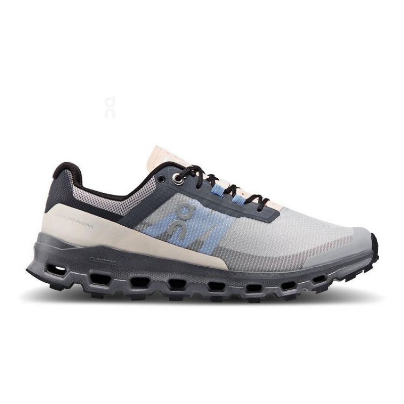 Grey / Rose Women On Cloud Cloudvista Hiking Shoes | IE_ON8838